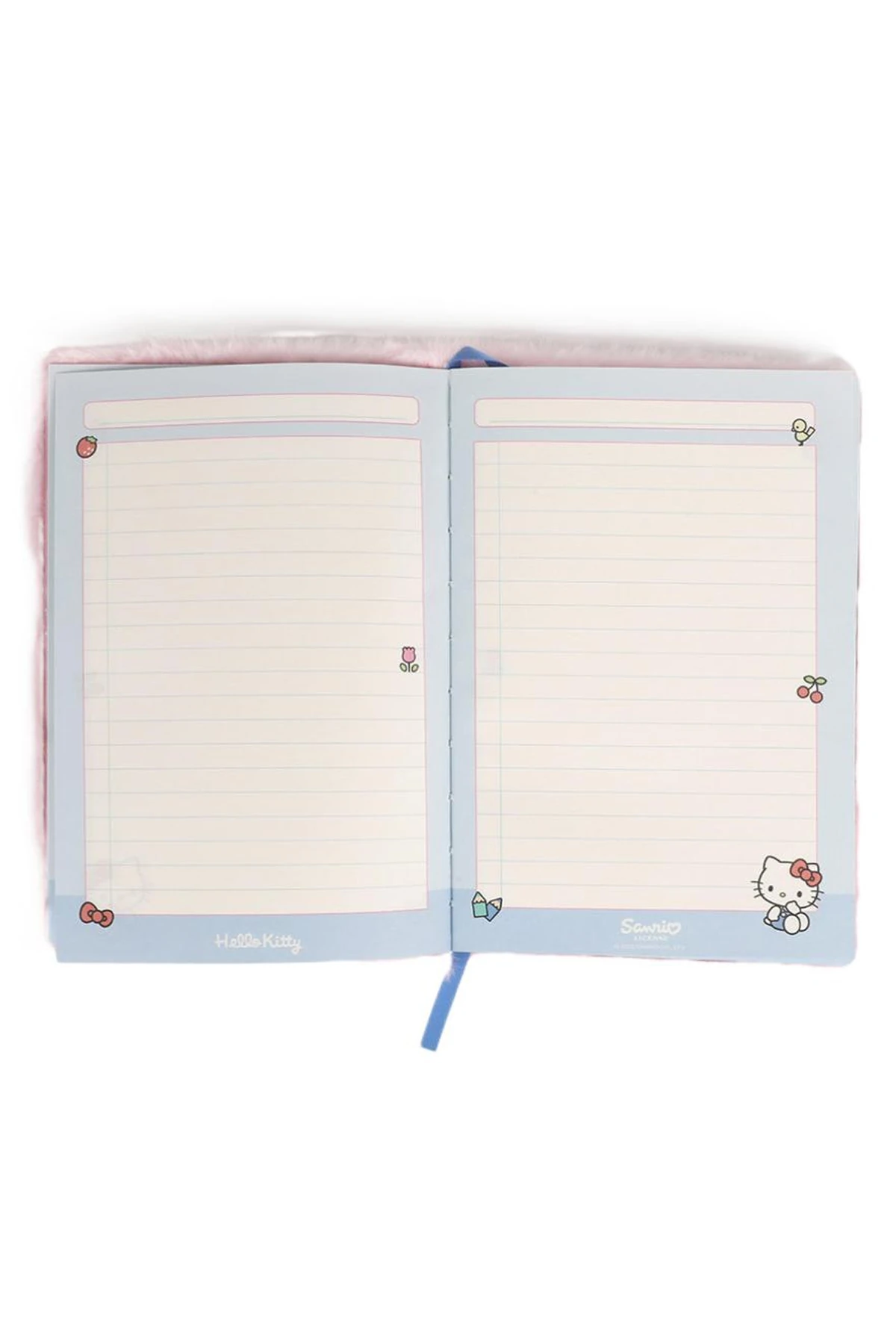 Sanrio Lisanslı Hello Kitty Lisanslı A5 3D Peluş Not Defteri