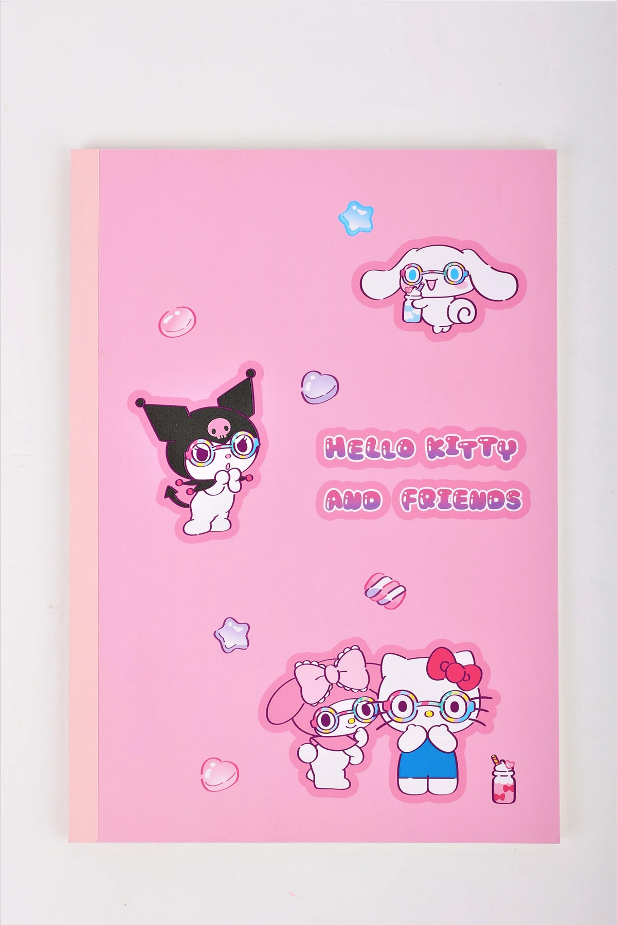 Hello Kitty ve Arkadaşları Lisanslı B5 Dikişli Not Defteri