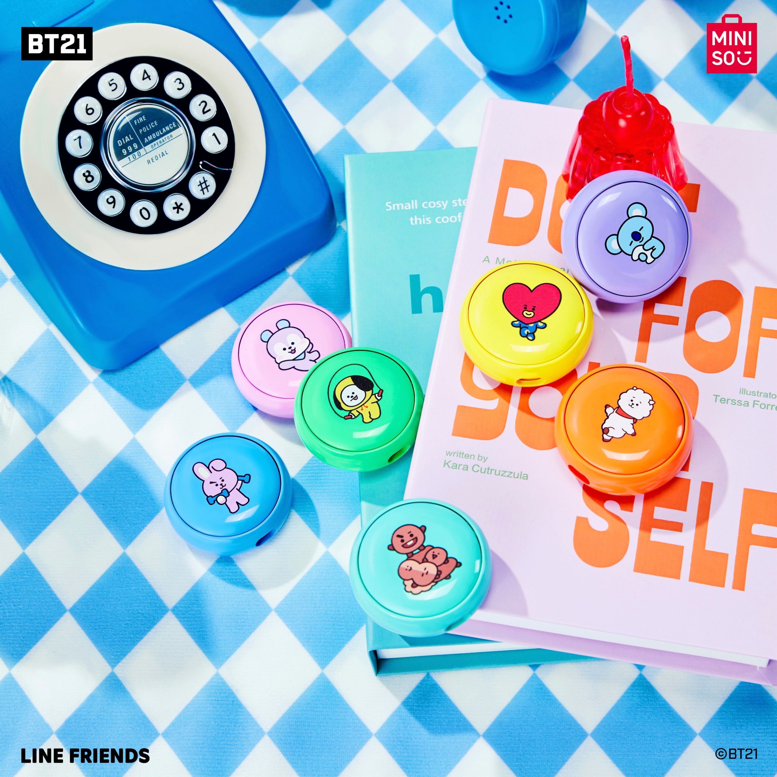 BT21 Lisanslı TWS Kulaklık Modeli: T310 (SHOOKY)
