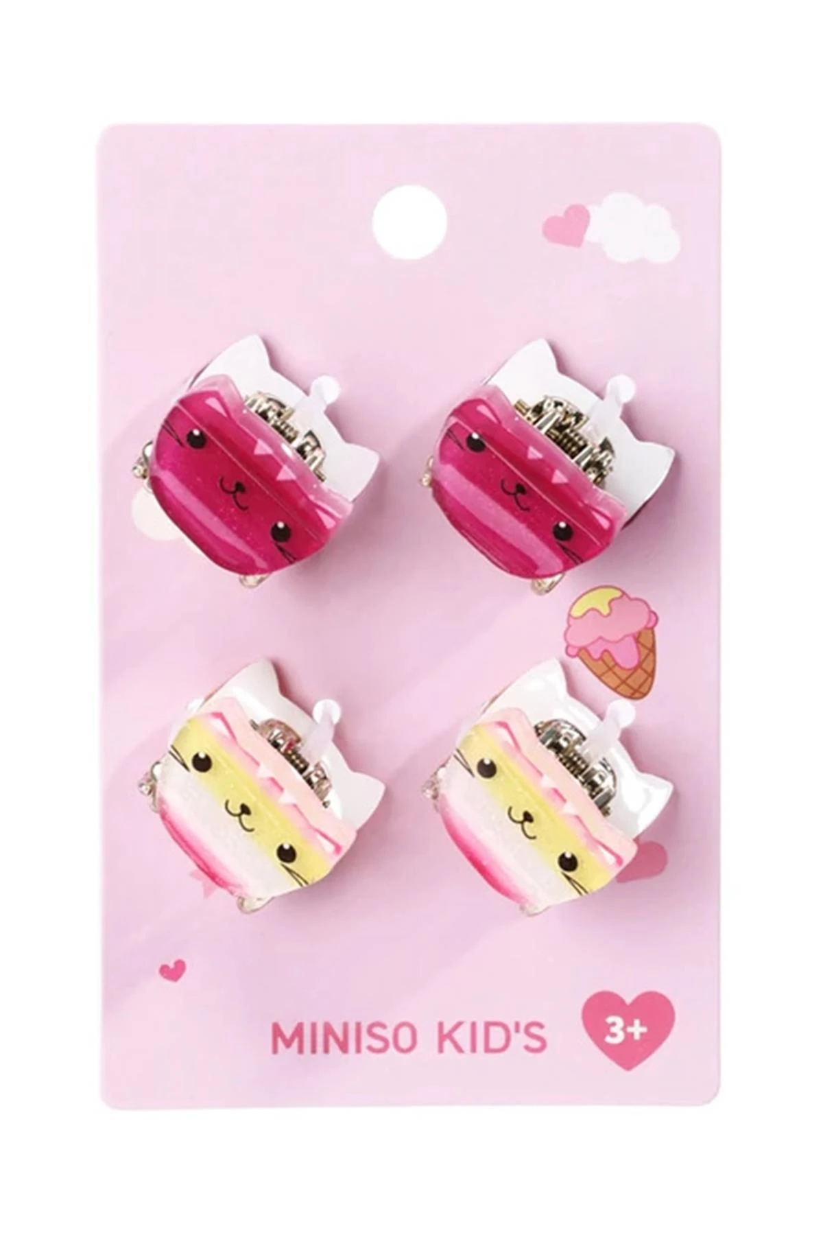 Kedili Kıskaçlı 4'lü Toka