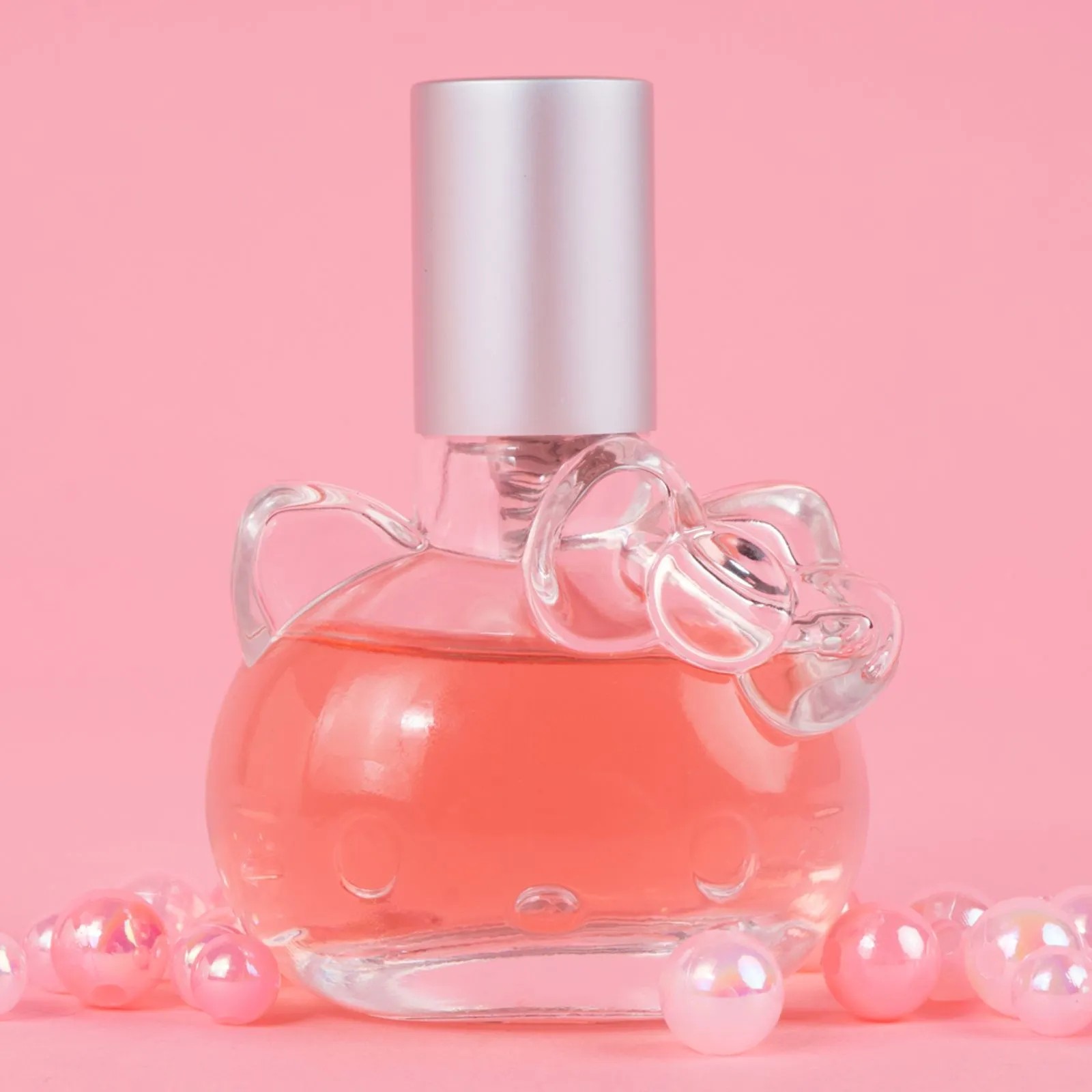 Sanrio Lisanslı Figür Şişe Tasarımlı Kadın Parfüm (10ml) - Hello Kitty