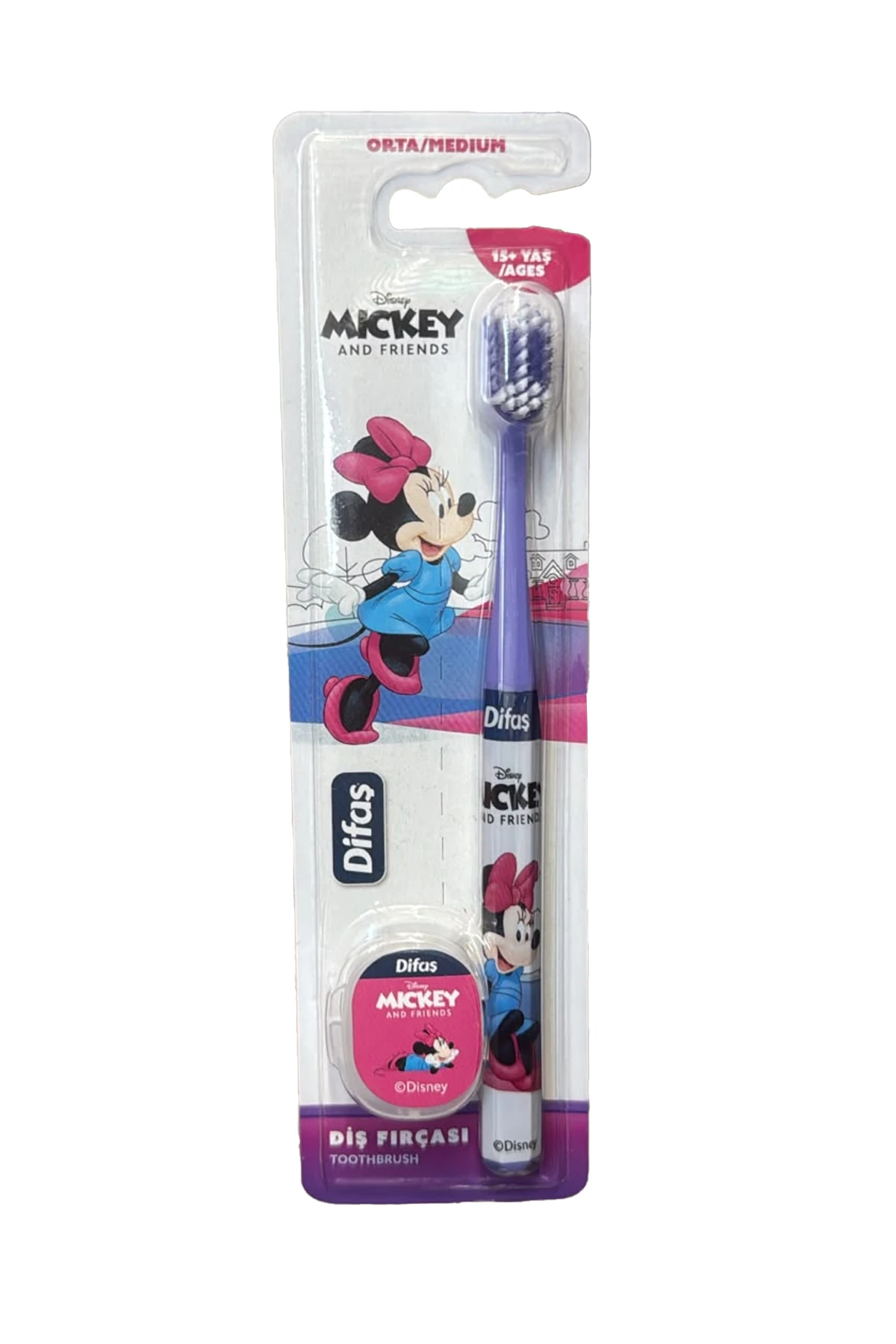 Minnie Lisanslı Diş Fırçası (15+ Yaş / Orta Sert  )