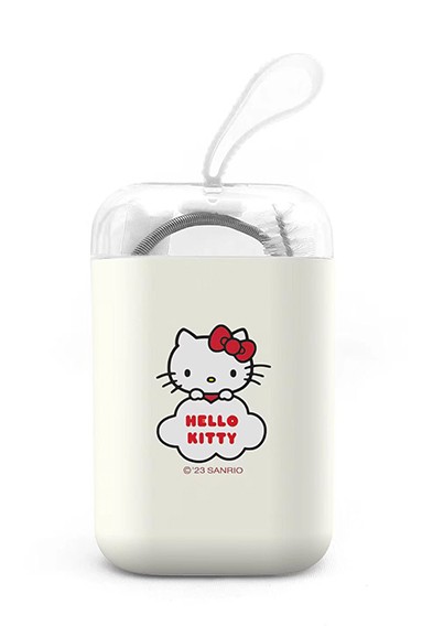 Sanrio Lisanslı Hello Kitty Elma Koleksiyonu Taşıma Kutulu Taşınabilir Pipet