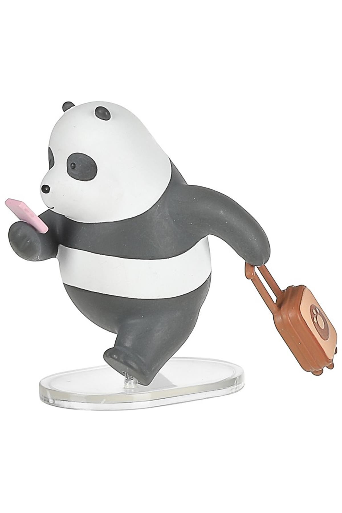 We Bare Bears Lisanslı Seyahat Temalı Sürpriz Mini Figür 6,5Cm