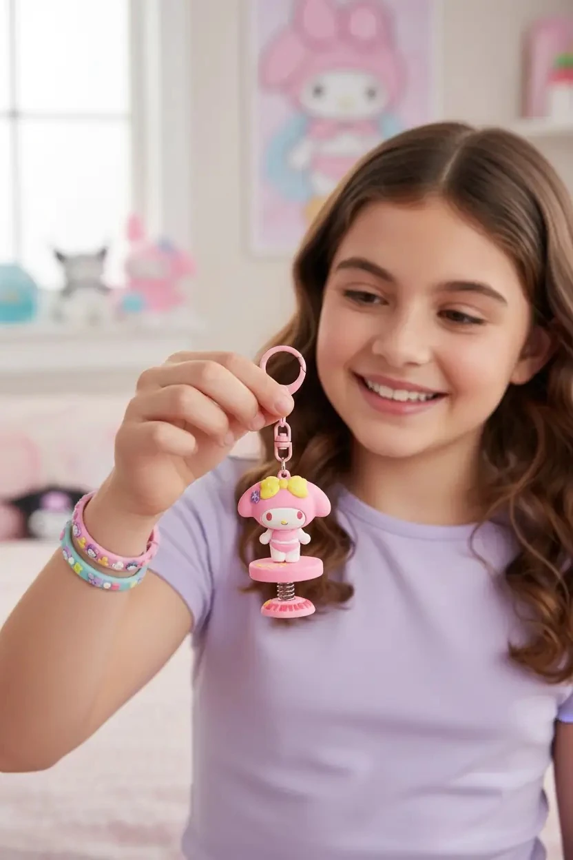 Sanrio Lisanslı Yaz Serisi Anahtarlık - My Melody