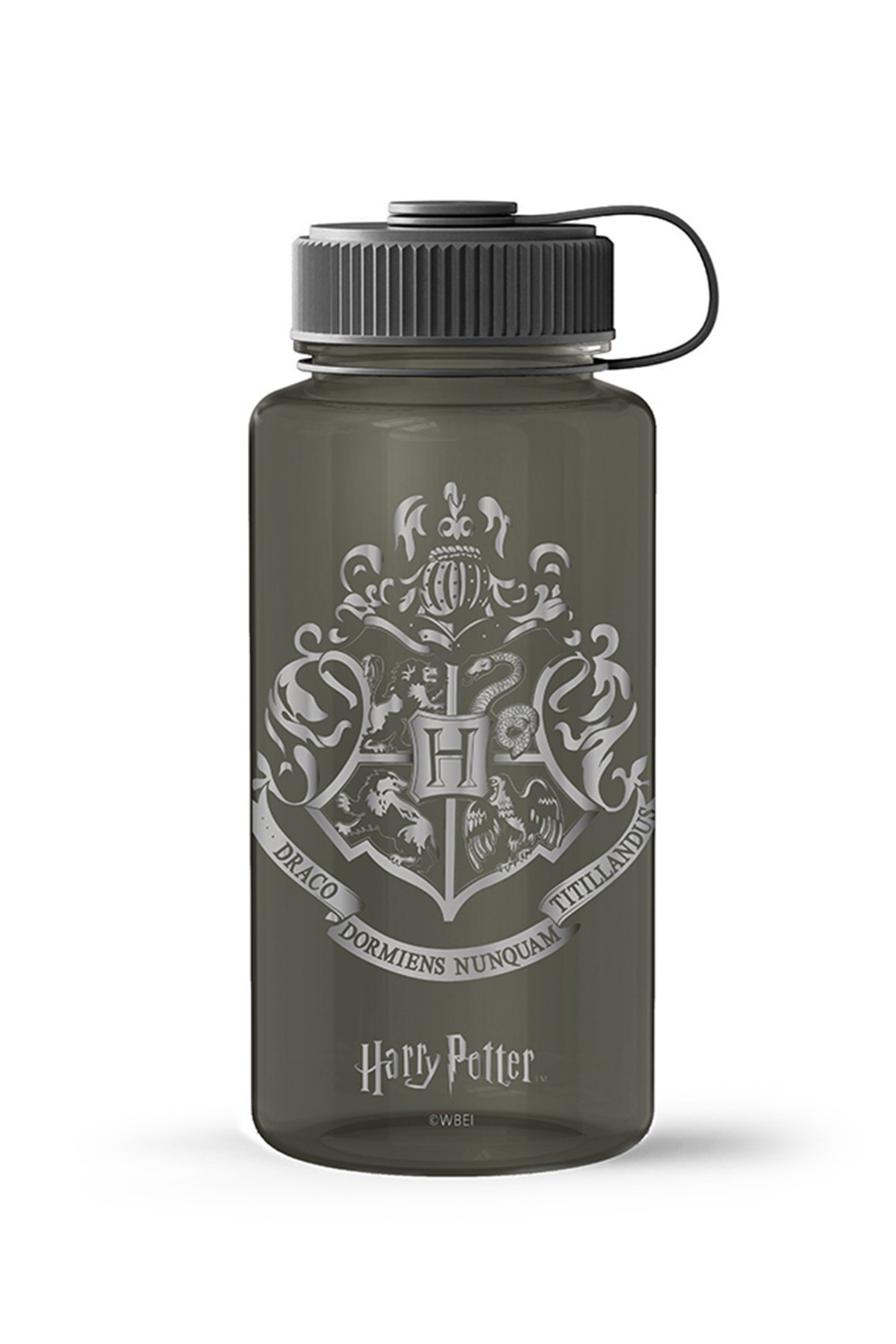 Harry Potter Lisanslı Kulplu Plastik Şişe (800ML) - Siyah