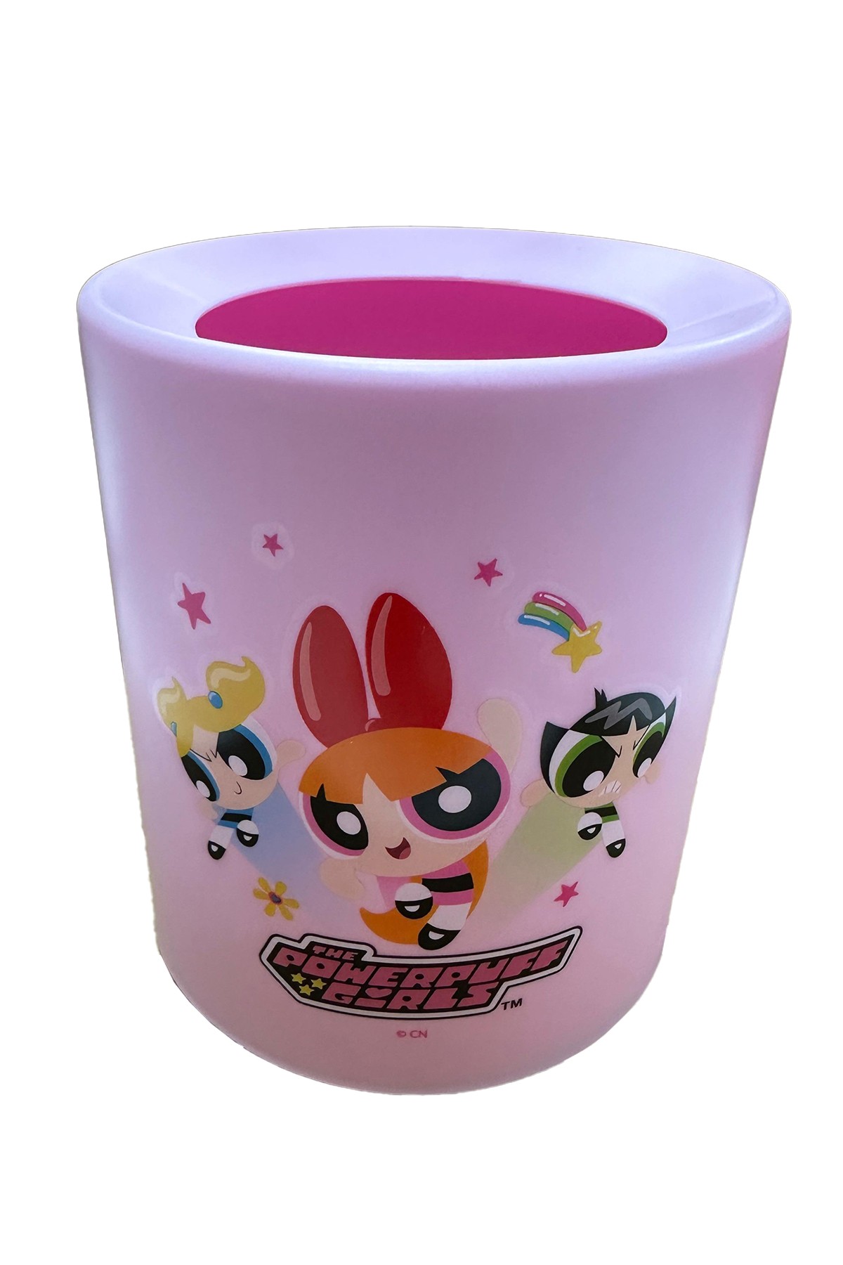 Powerpuff Girls Lisanslı Çift Cidarlı Çöp Kovası