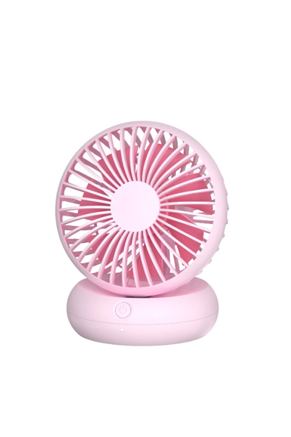 Soğutmalı Taşınabilir Masaüstü Fan (Pembe)