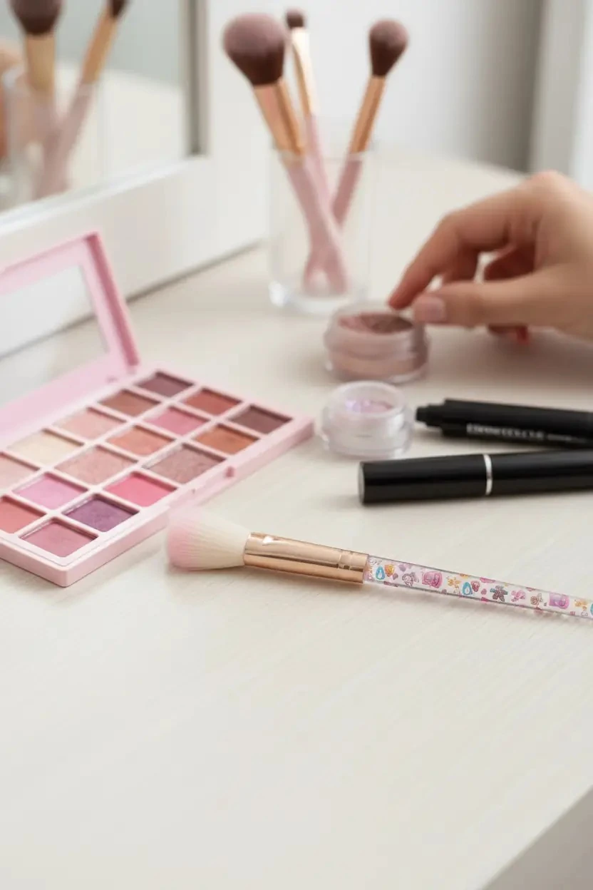 Lionesse x Barbie Açılı Far Fırçası