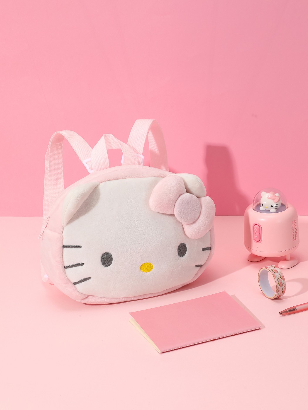 Sanrio Lisanslı Peluş Küçük Sırt Çantası - Hello Kitty 23 cm
