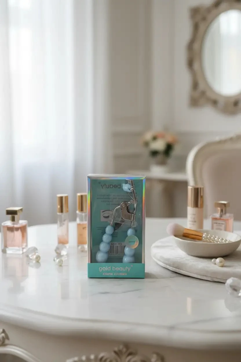 Gold Beauty Kirpik Kıvırıcı – Ekstra Kıvrım & Ergonomik Tutuşlu Tasarım