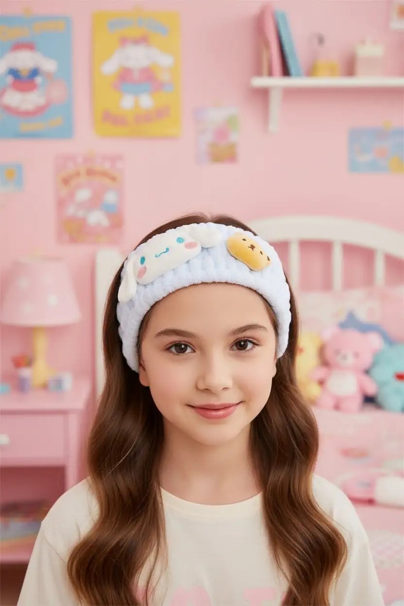 Sanrio Lisanslı Saç Bandı - Cinnamoroll