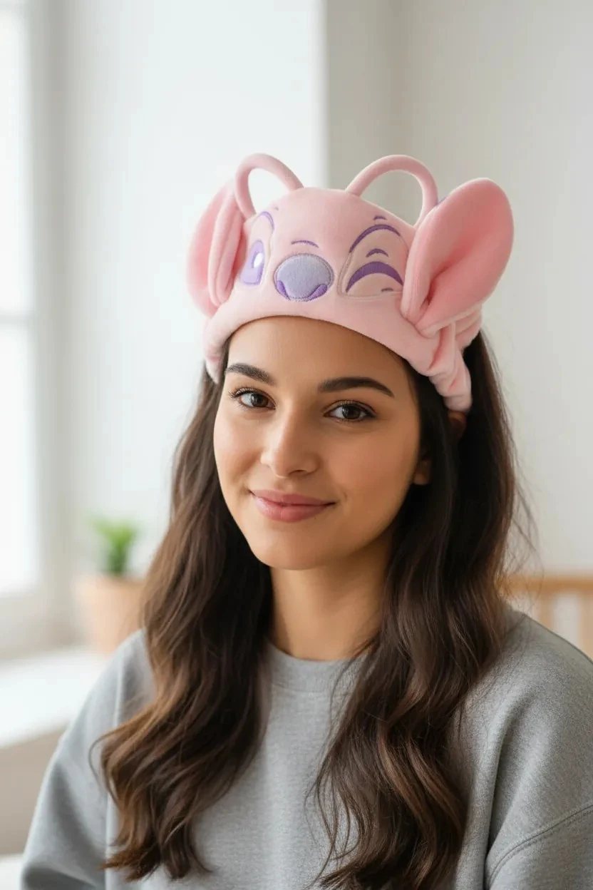 Disney Lilo&Stitch Lisanslı Yumuşak Saç Bandı (Angel)