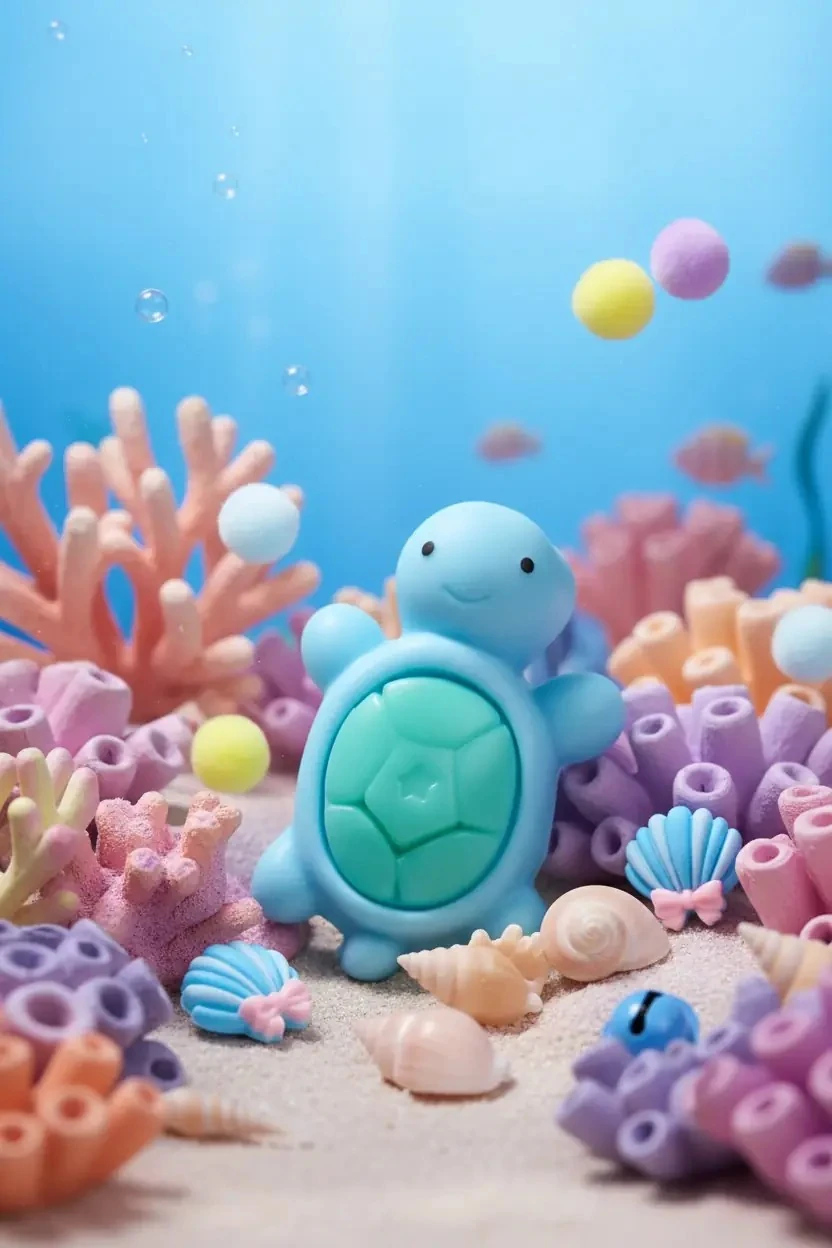 Taba World Squishy Ready Made Turtle – Kaplumbağa Tasarımlı Yumuşak Stres Oyuncağı