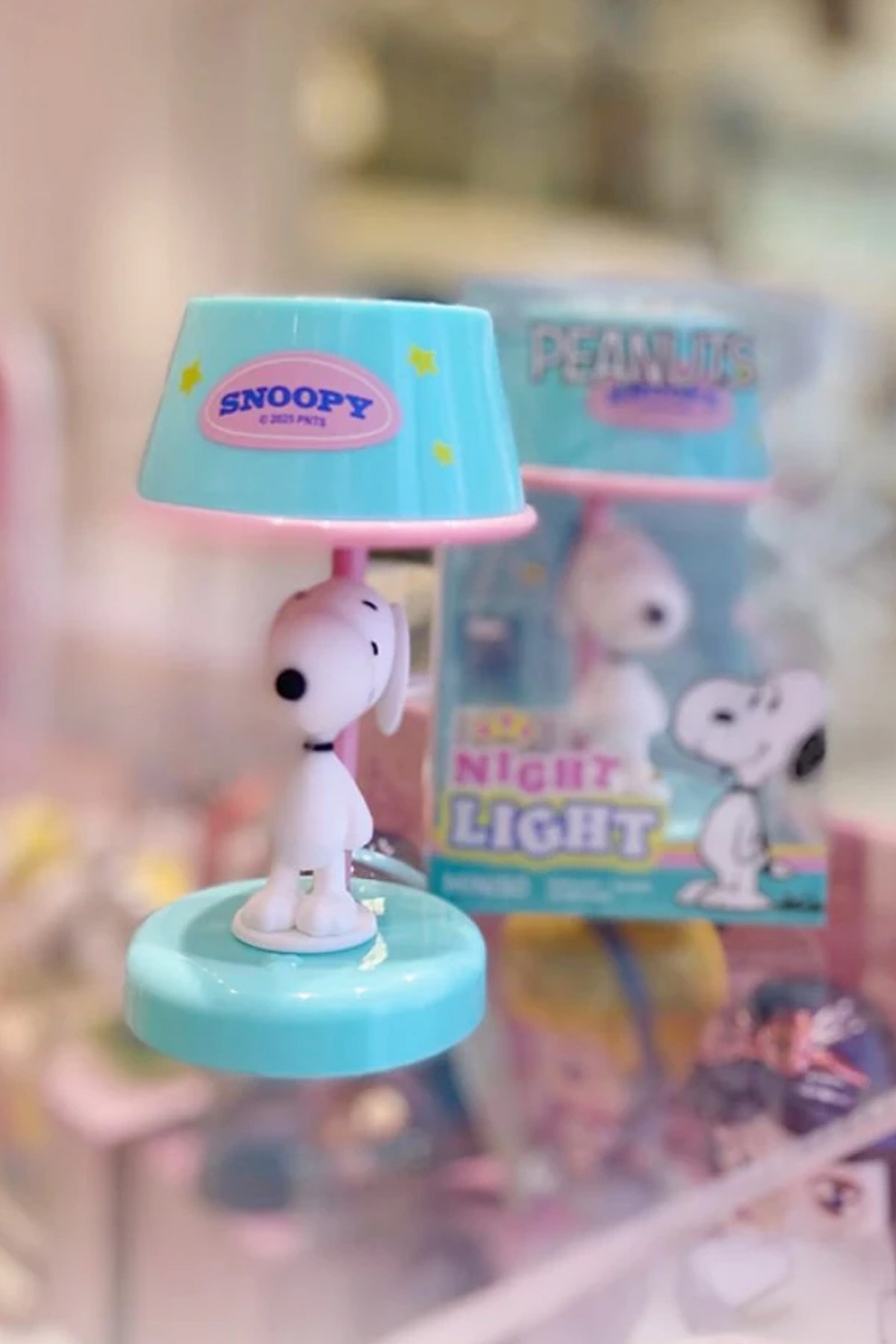 Snoopy Lisanslı Vintage Serisi Masaüstü Gece Lambası
