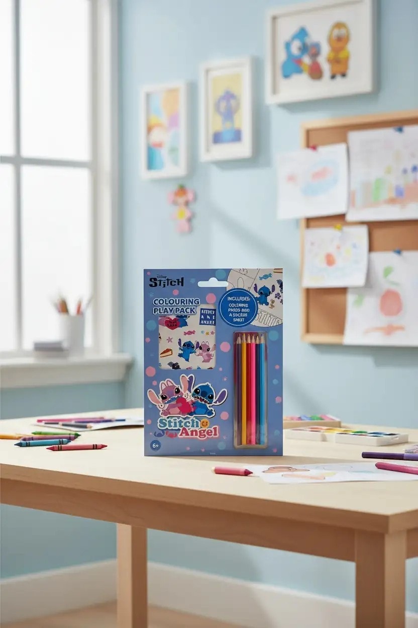 Disney Lisanslı Lilo & Stitch Koleksiyonu Boyama Seti
