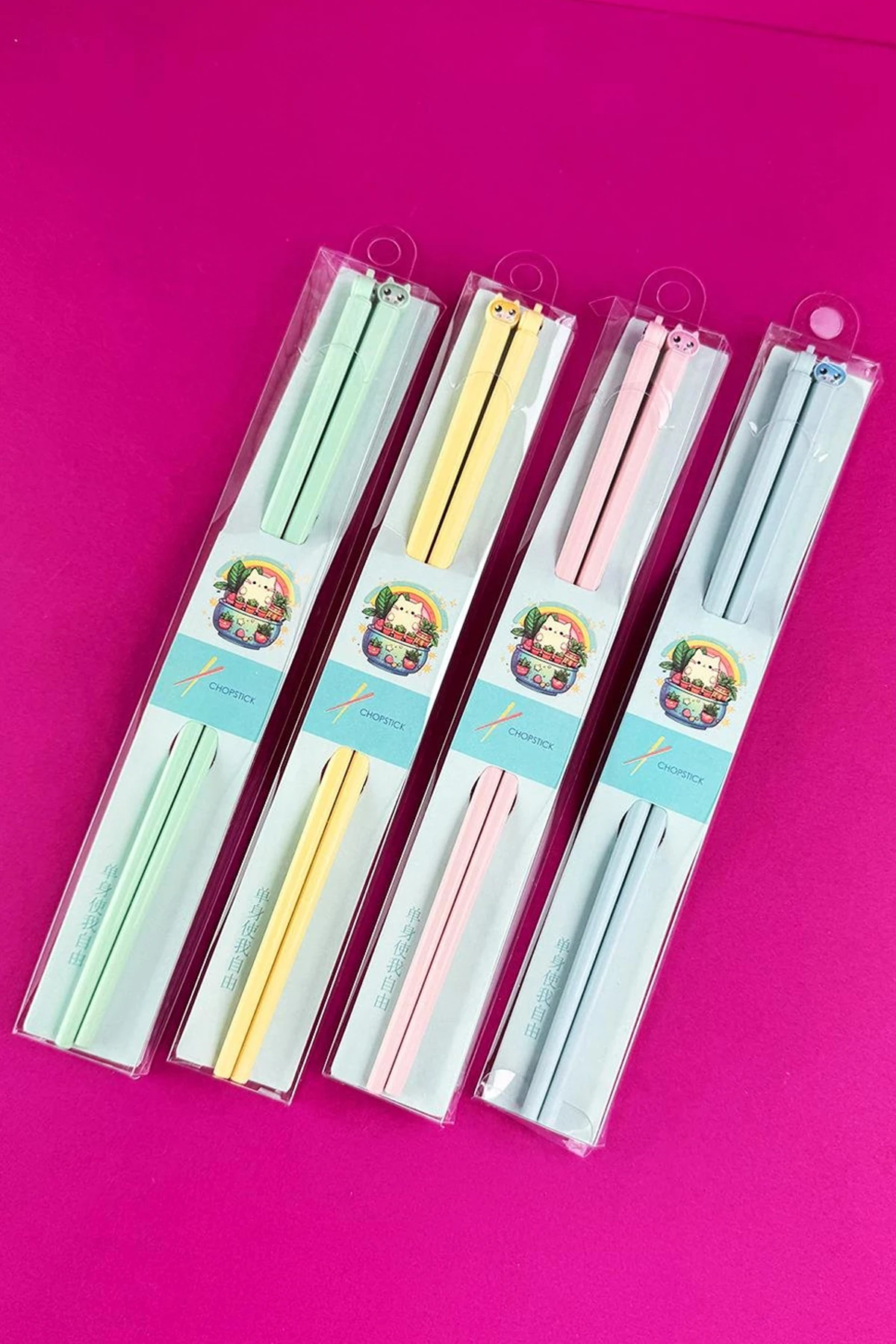 Figürlü Plastik Chopstick