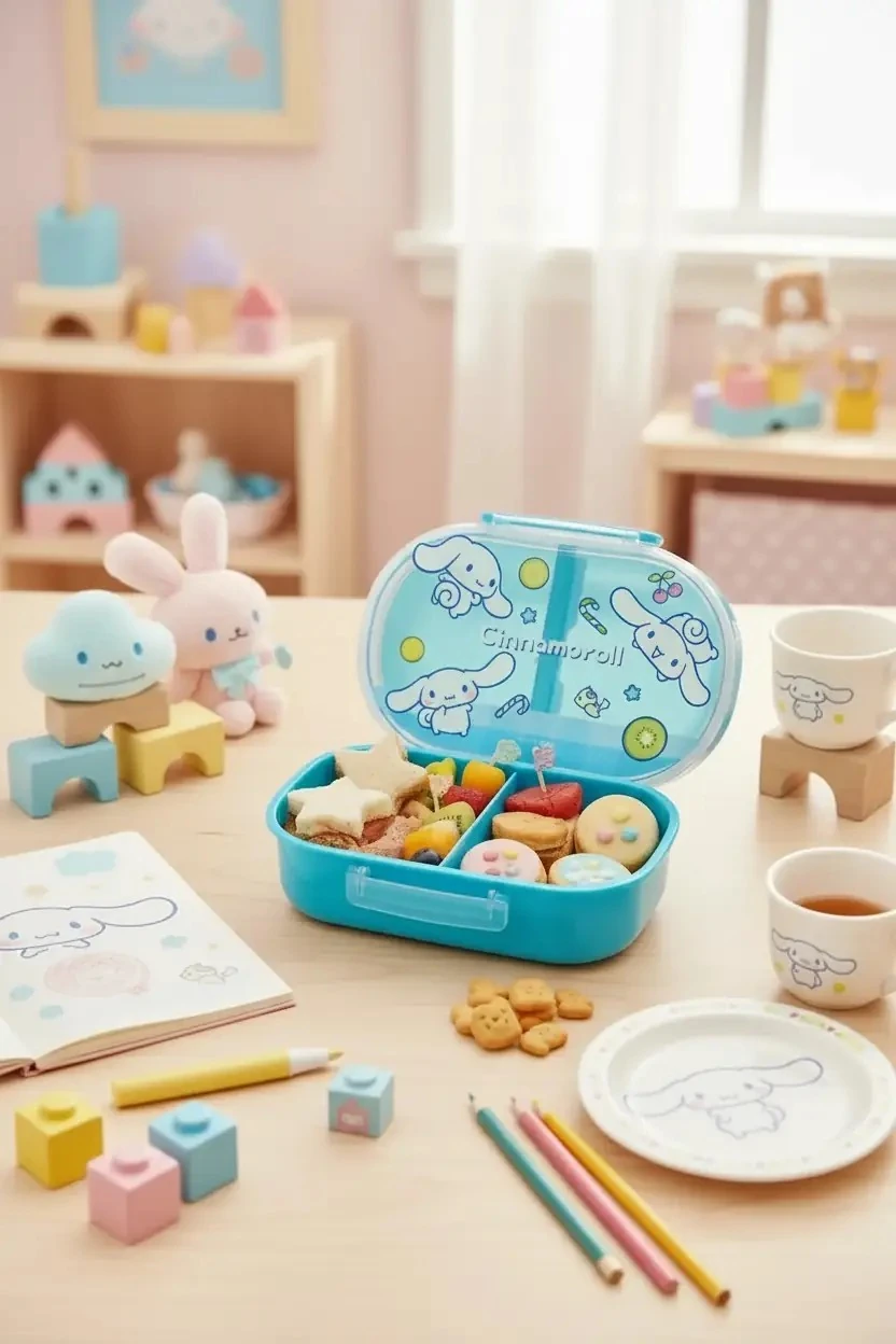 Sanrio Lisanslı Cinnamoroll Desenli Yemek Kabı 650 ml
