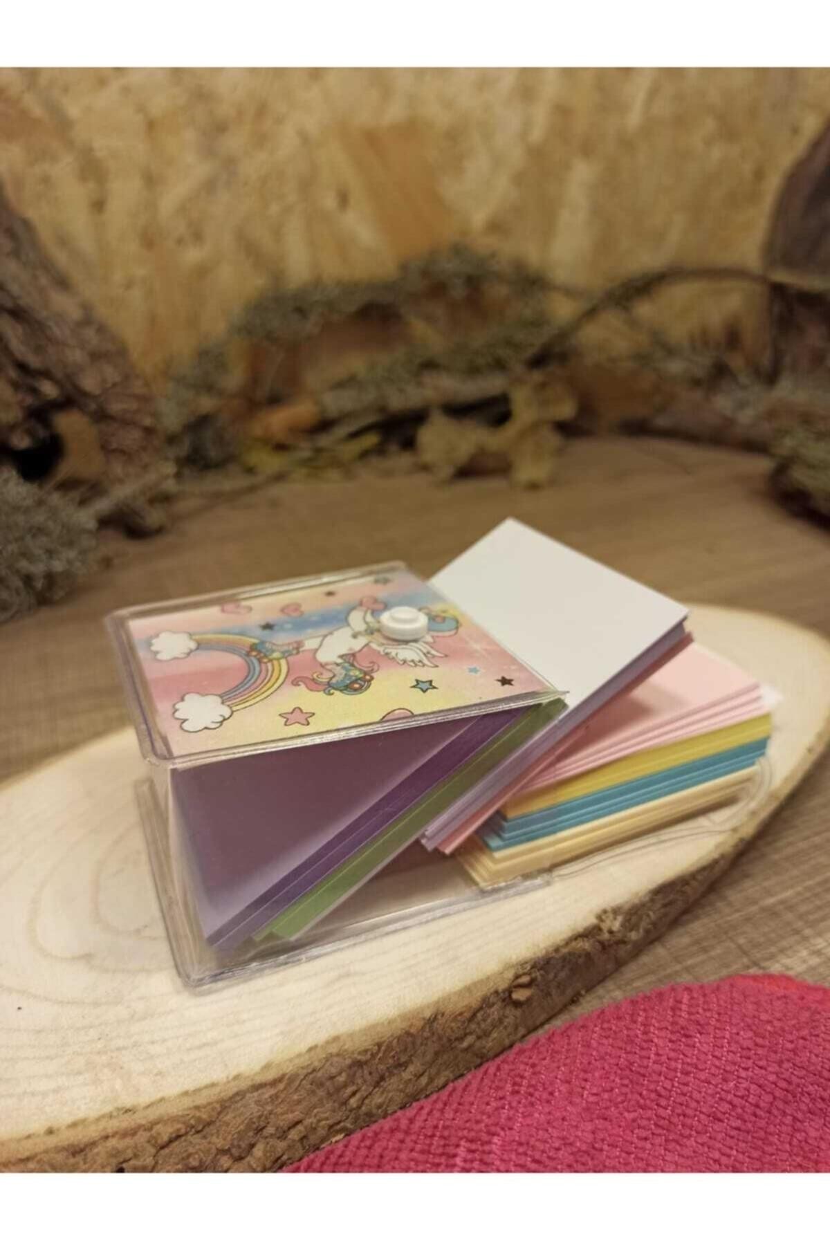 Unicorn Tasarımlı Küp Not
