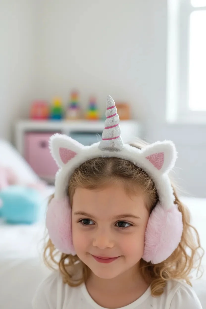 Unicorn Figürlü Çocuk Kulaklık