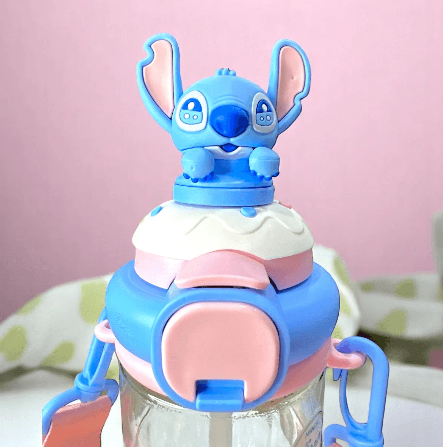 Disney Lilo&Stitch Lisanslı Askılı Tritan Şişe 600 ml - Stitch