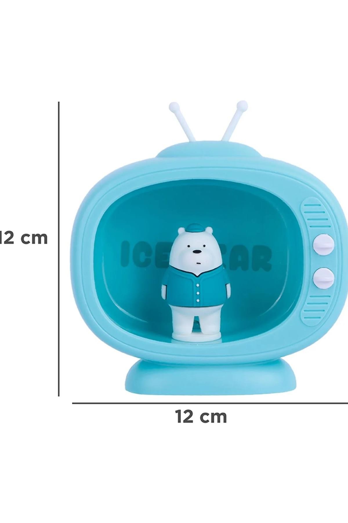 We Bare Bears Lisanslı Gece Lambası (Model:Im-7017) - Kutup Ayısı