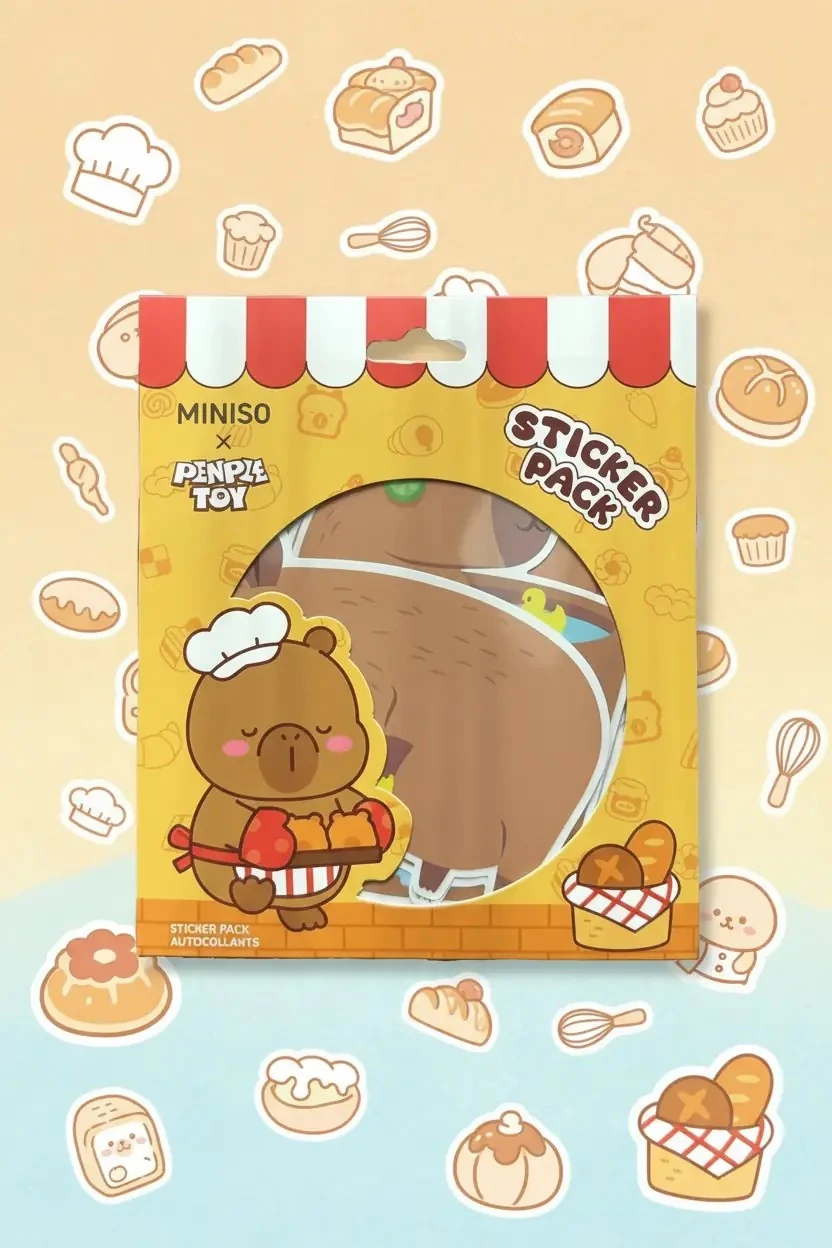 Pişirme Serisi Sticker Seti (16 Yaprak) Mimibara