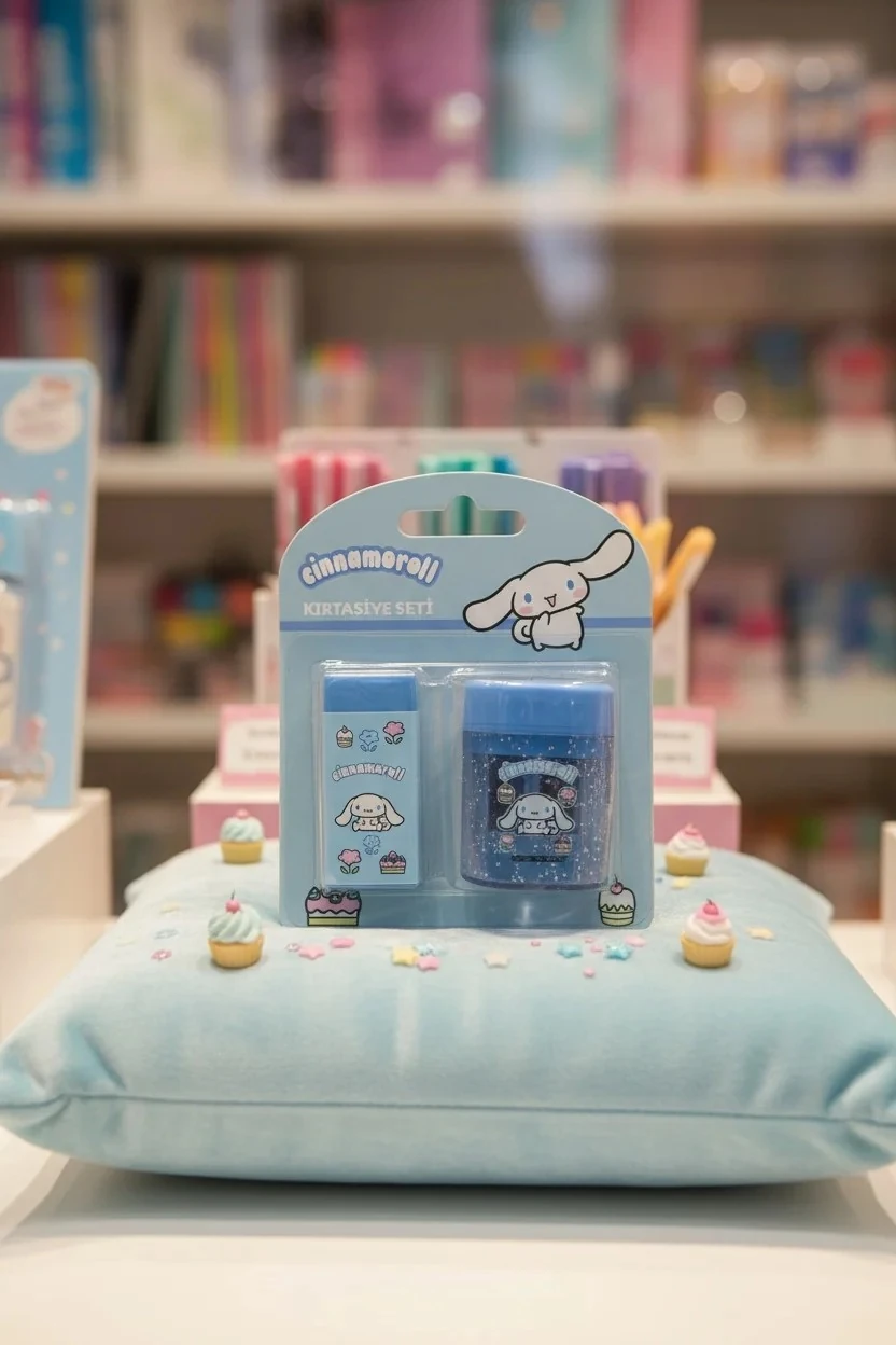 Timon Sanrio Lisanslı Kırtasiye Seti Kuromi - My Melody - Cinnamoroll