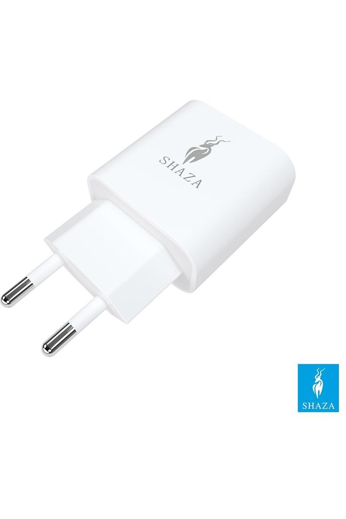 Shaza İkili Şarj Adaptörü - Usb Ve Type-C 20W