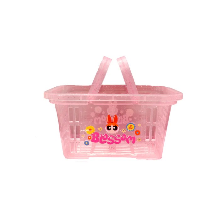 Powerpuff Girls Lisanslı Saplı Mini Sepet - Blossom