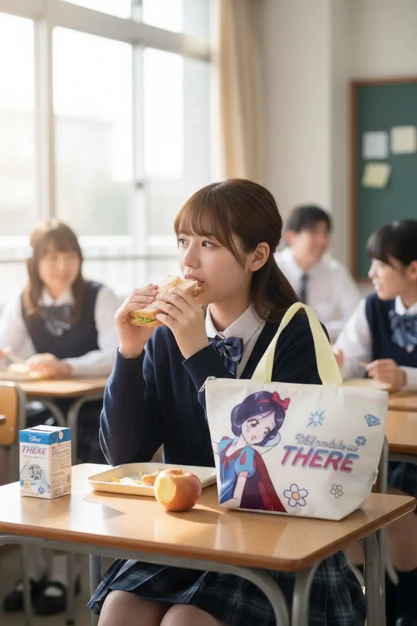Disney Prenses Pamuk Prenses Lisanslı Termal Yiyecek Çantası - 'Will Always Be There'