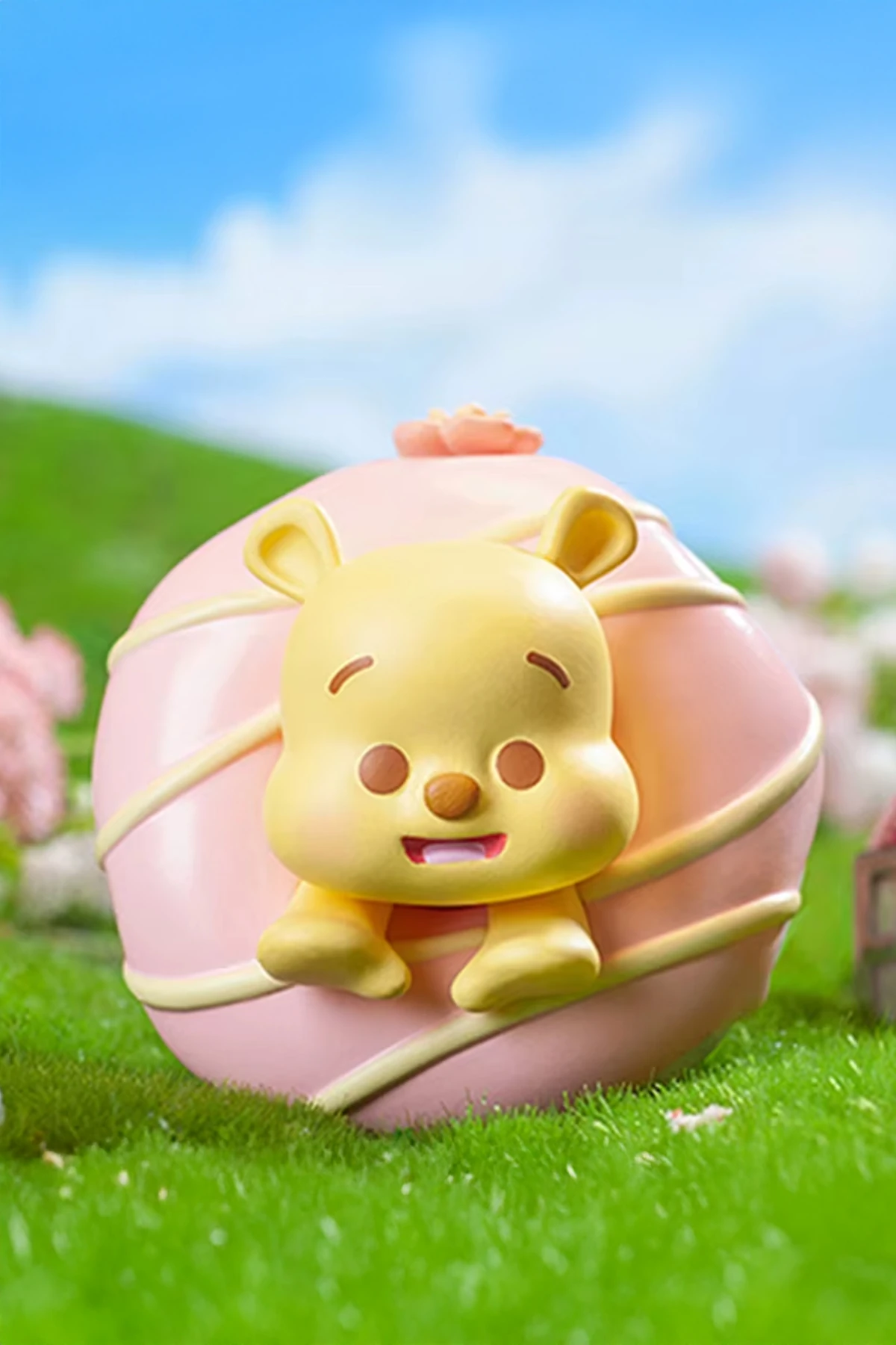 Disney Winnie The Pooh Lisanslı Donut Serisi Sürpriz Figürlü Kutu - Blind Box