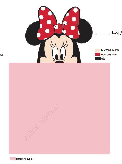 Disney Lisanslı Katlanabilir Battaniye - Minnie