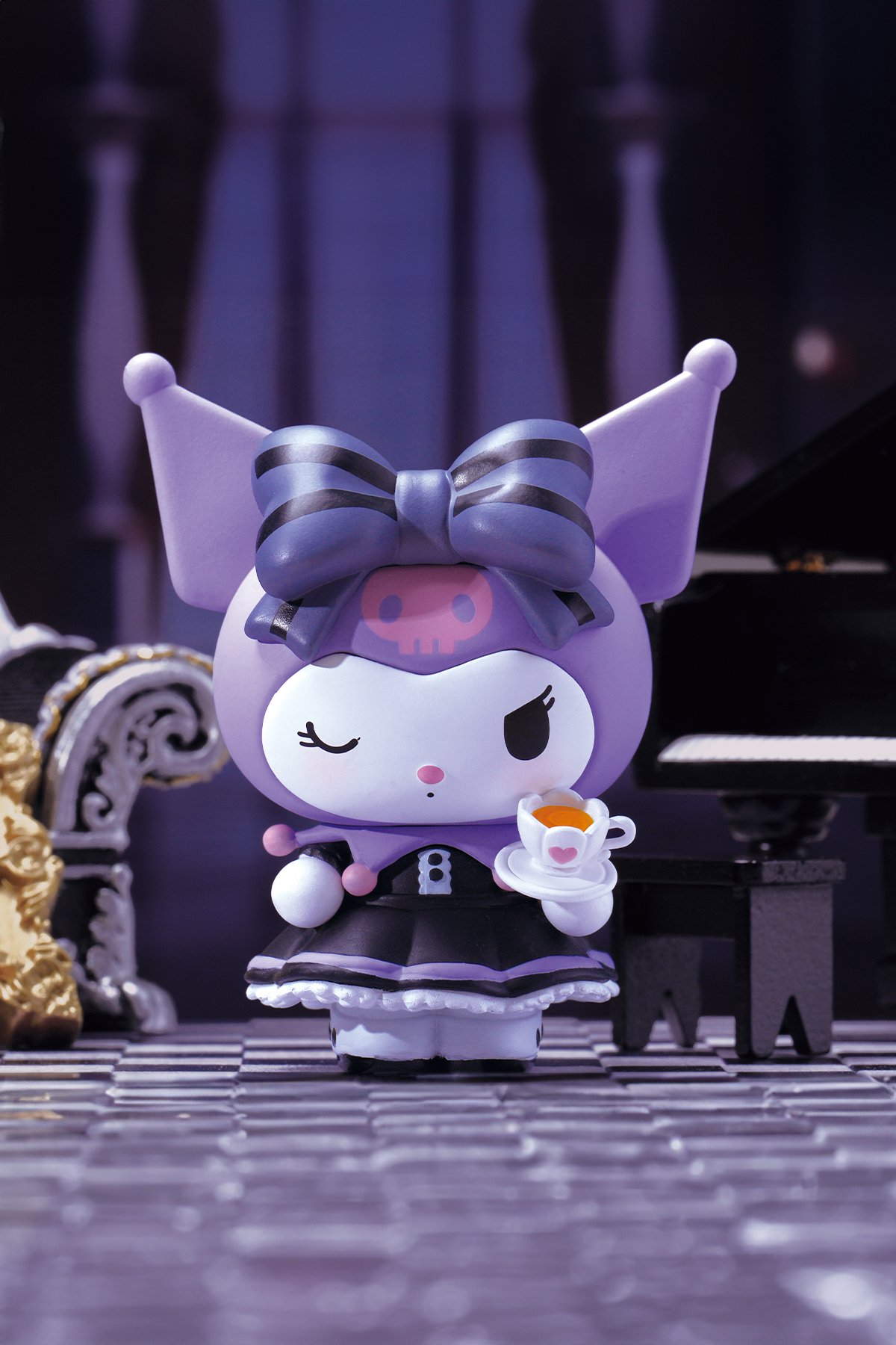 Sanrio Lisanslı Kuromi Şanslı Kehanet Serisi Sürpriz Figürlü Kutu Blind Box