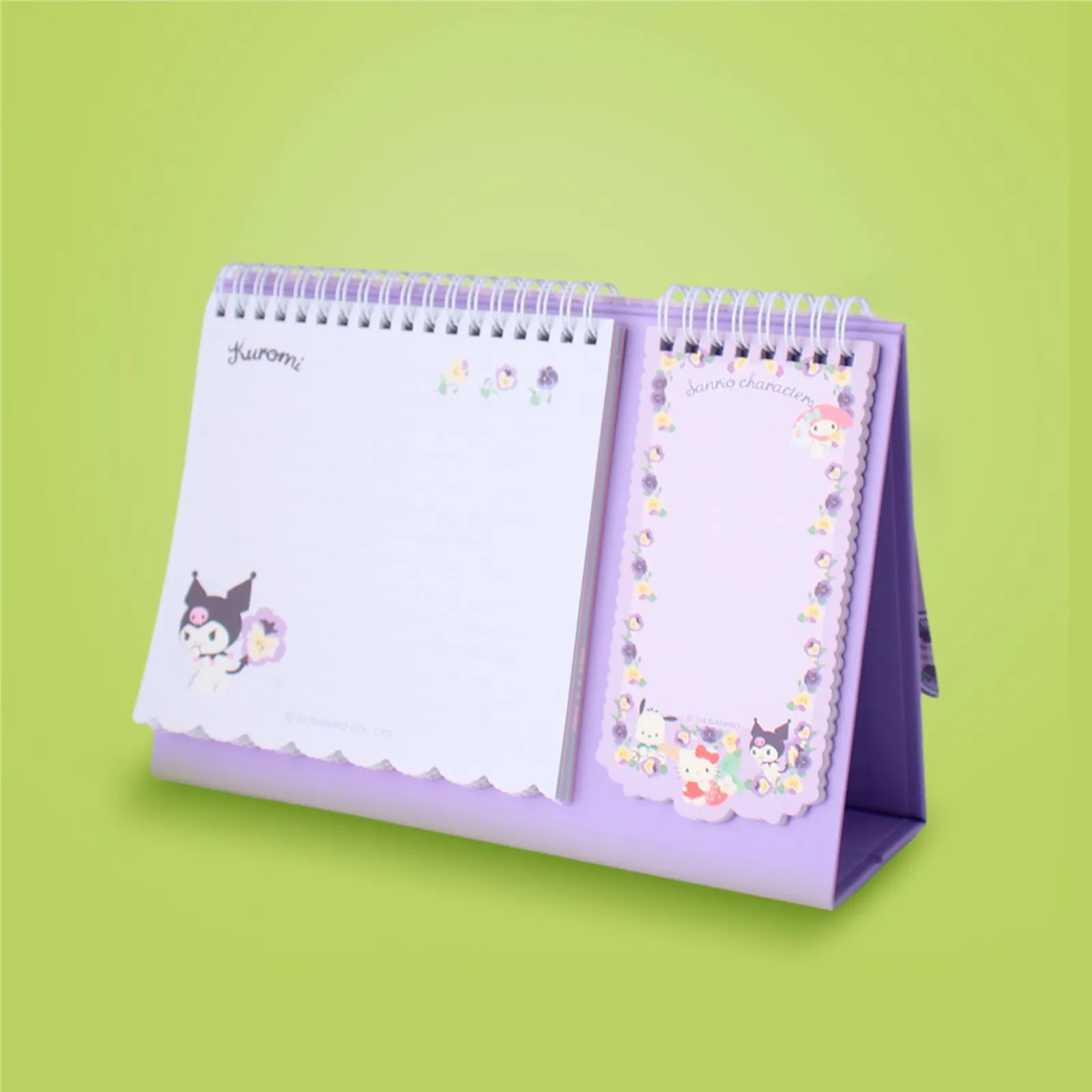 Sanrio Lisanslı Telli Not Defteri Mor- 80 Yaprak