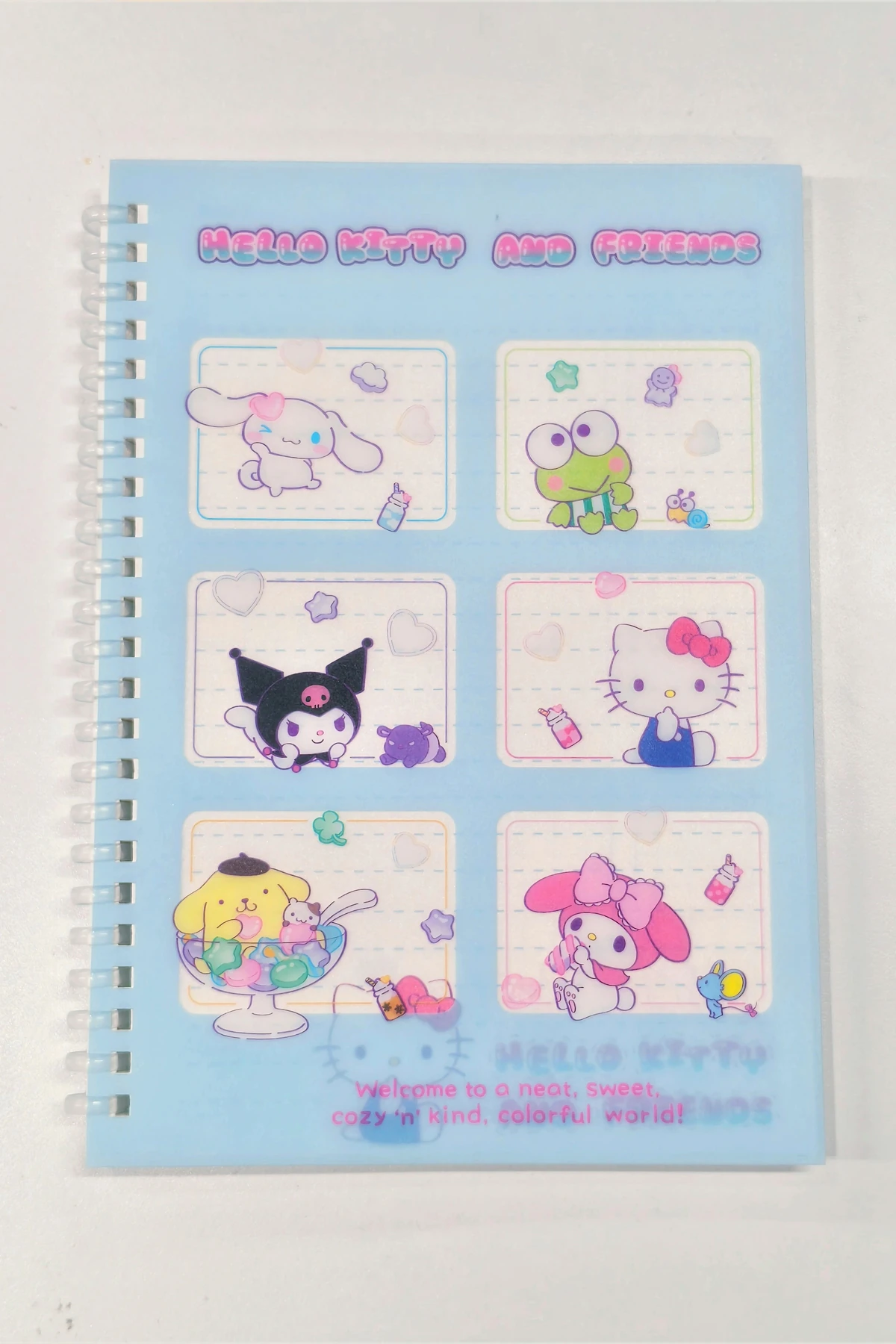 Hello Kitty ve Arkadaşları Lisanslı Şeffaf Pencereli Not Defteri