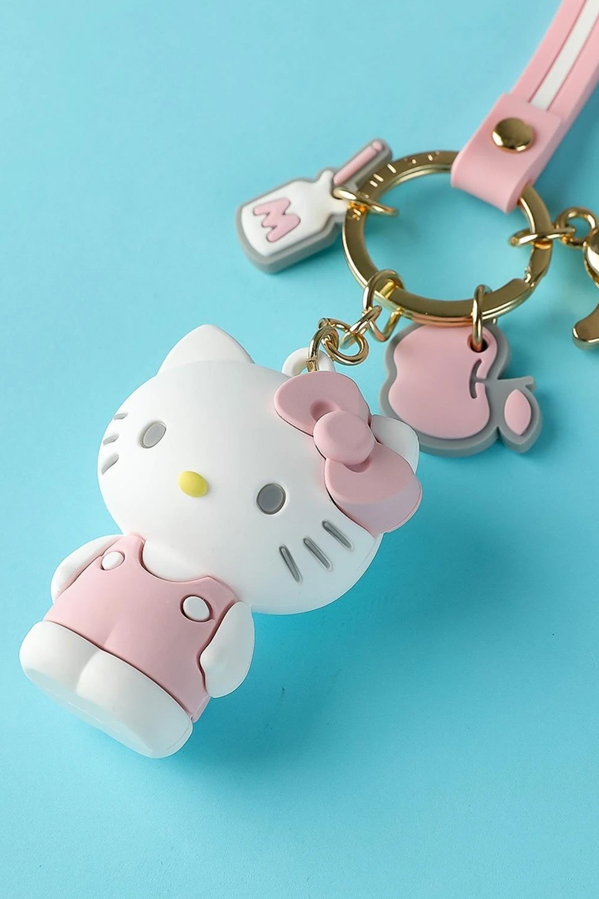 Sanrio Lisanslı Hello Kitty Anahtarlık