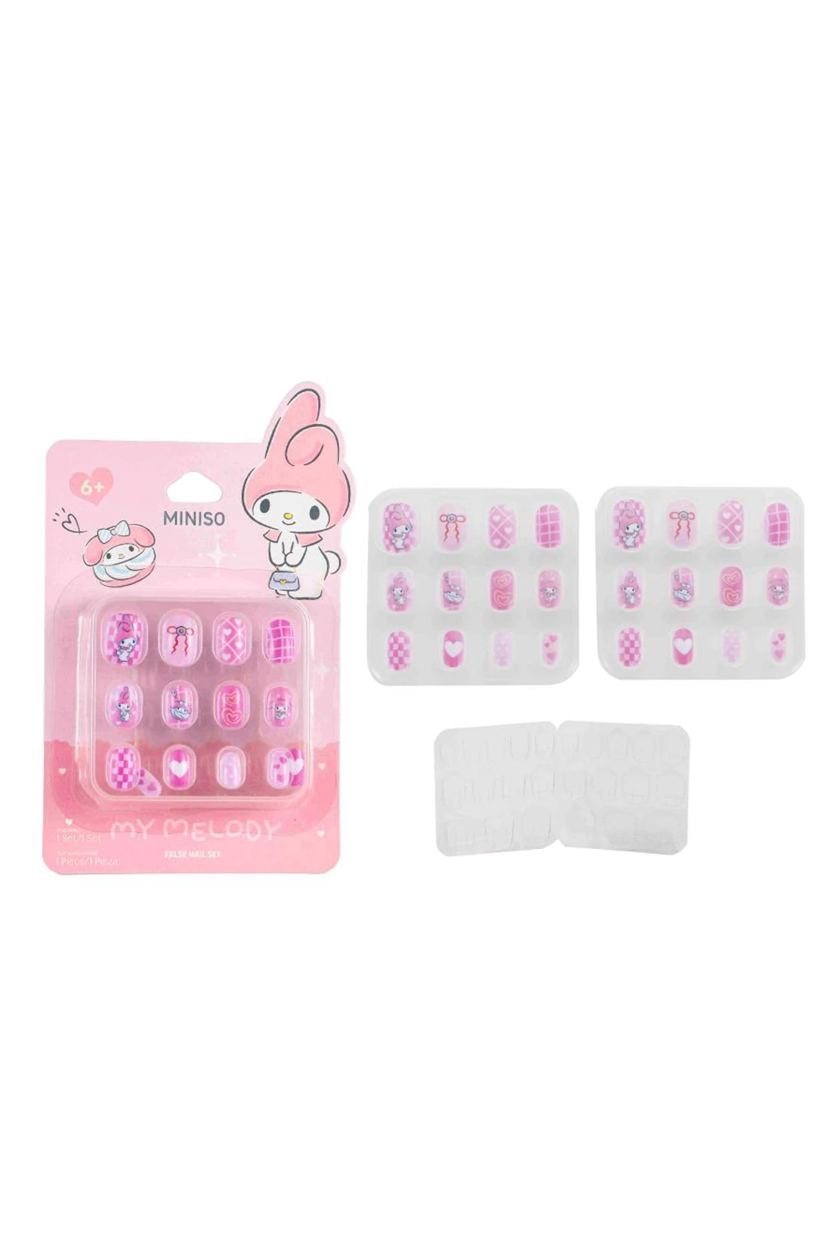 Sanrio Lisanslı My Melody Jöle Yapışkanlı Şeritli Pembe Takm
