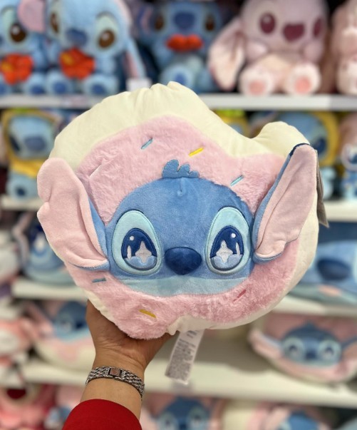 Disney Lilo&Stitch Lisanslı Parti Serisi Donut Şekilli Yastık
