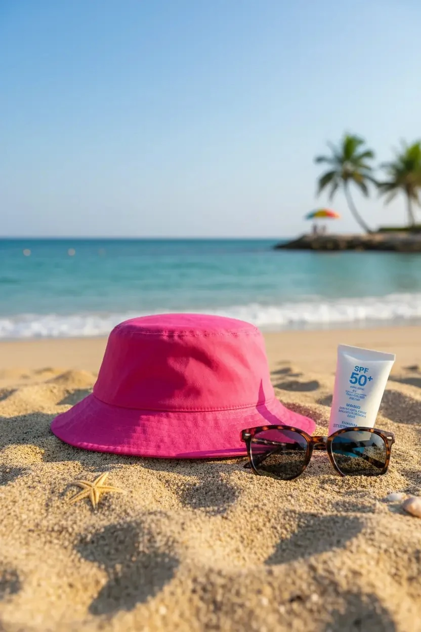 Pembe Bucket Şapka – Canlı Renkli ve Güneş Koruyucu