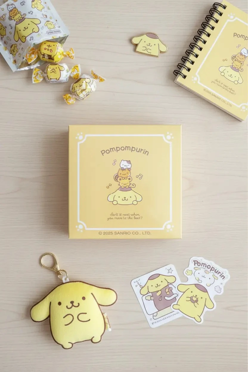 Sanrio Lisanslı Pompompurin Not Kağıdı (250 Yaprak)