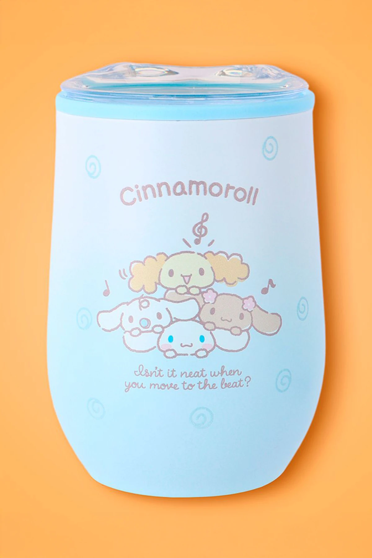 Sanrio Lisanslı Kapaklı Su Kabı (360Ml) - Cinnamoroll (Outlet)