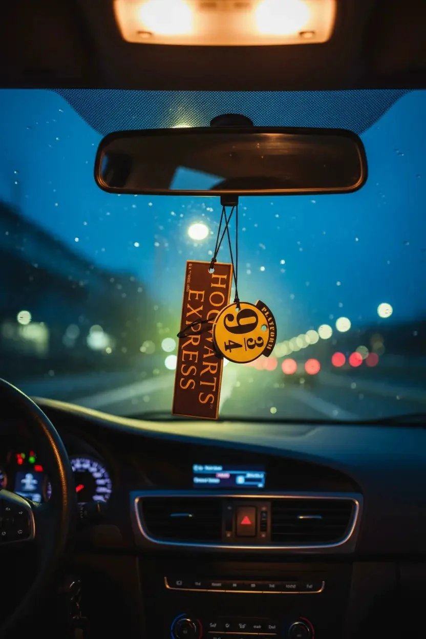 Harry Potter – Hogwarts Express Oto Kokusu – Lisanslı Araç Kokusu & Askı