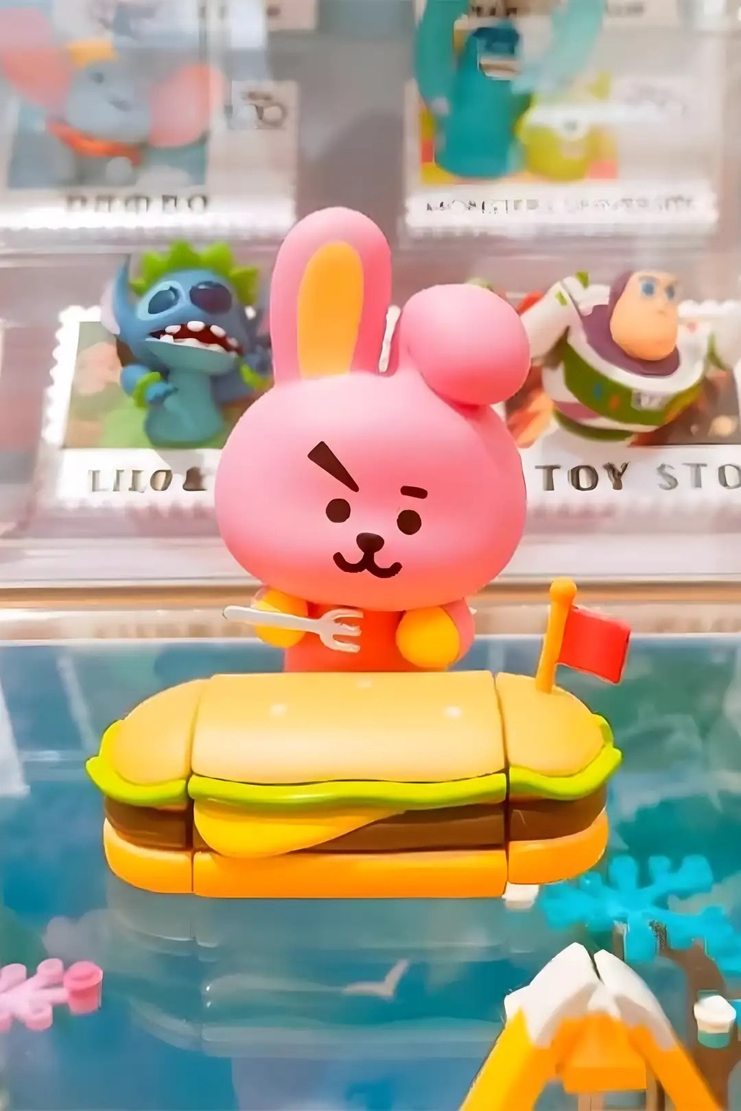 BT21 Lisanslı Burger Parti Serisi Sürpriz Figürlü Kutu - Blind Box