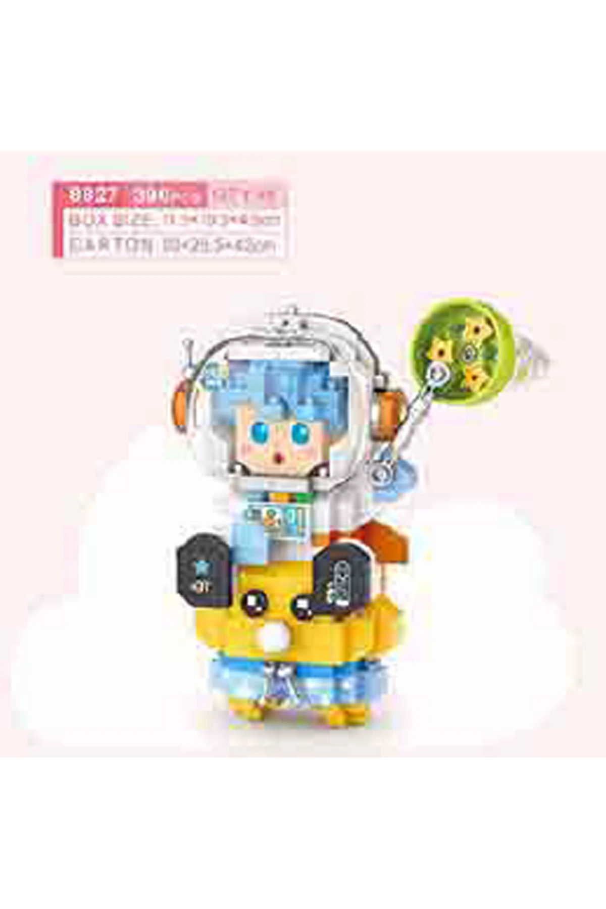 Keşif Astronavigasyon Serisi Oyun Bloğu (Erkek Astronot)