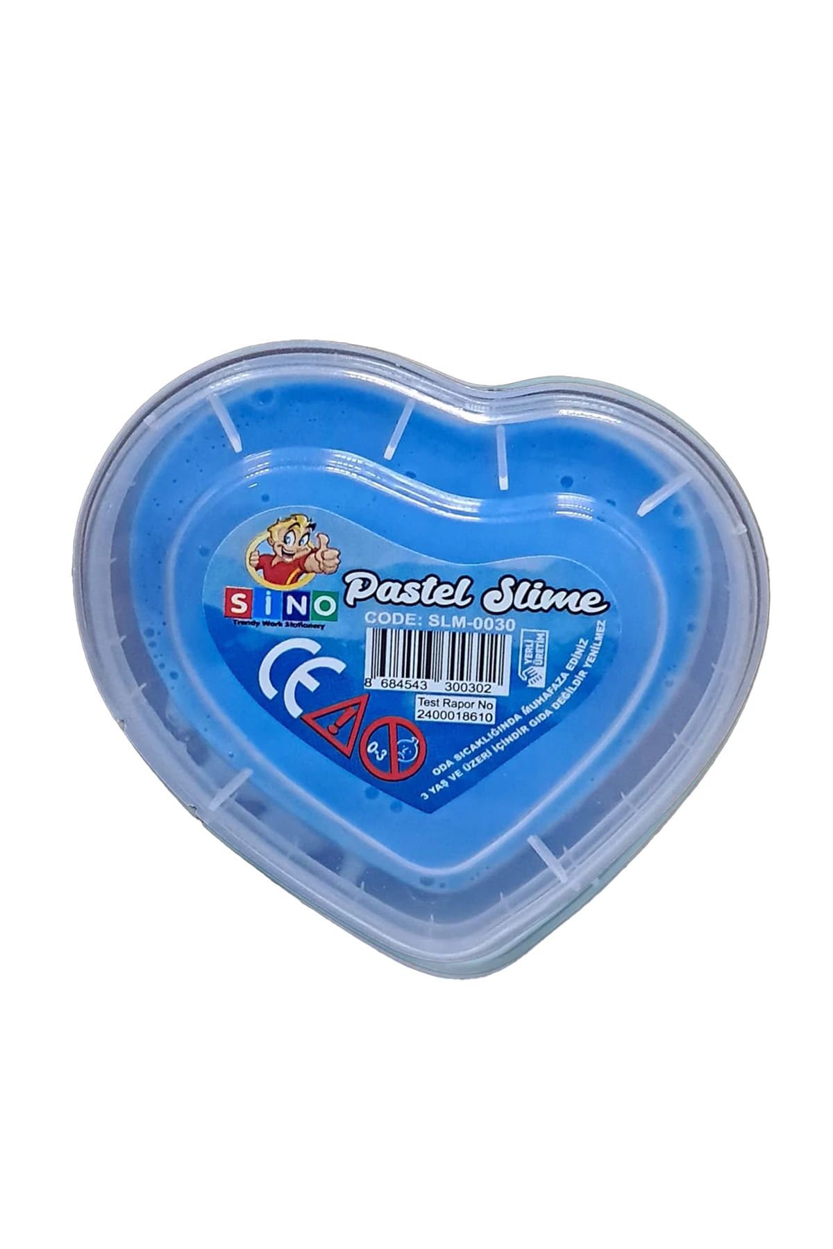 Sino Pastel Kalp Zıplayan Oyun Jeli Slime 140 Gr.