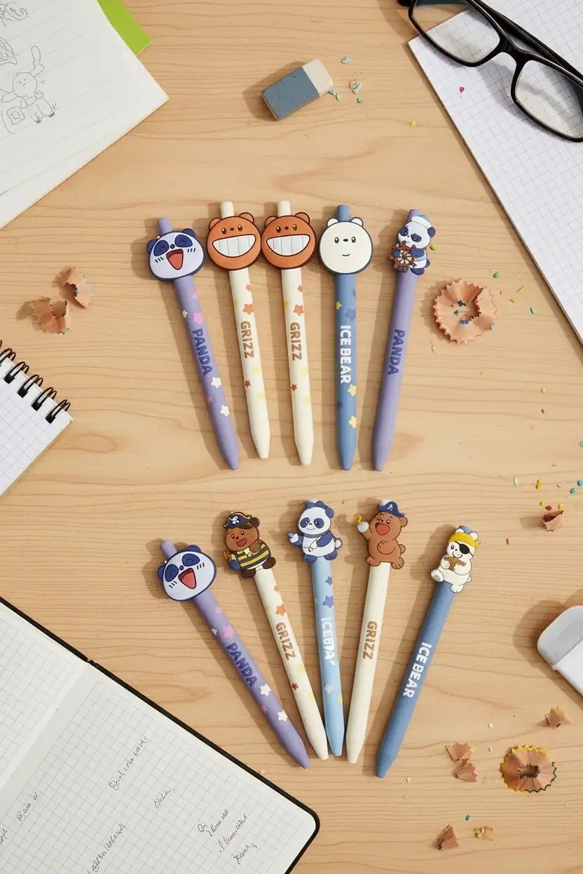 We Baby Bears Lisanslı Karakterli Jel Kalem