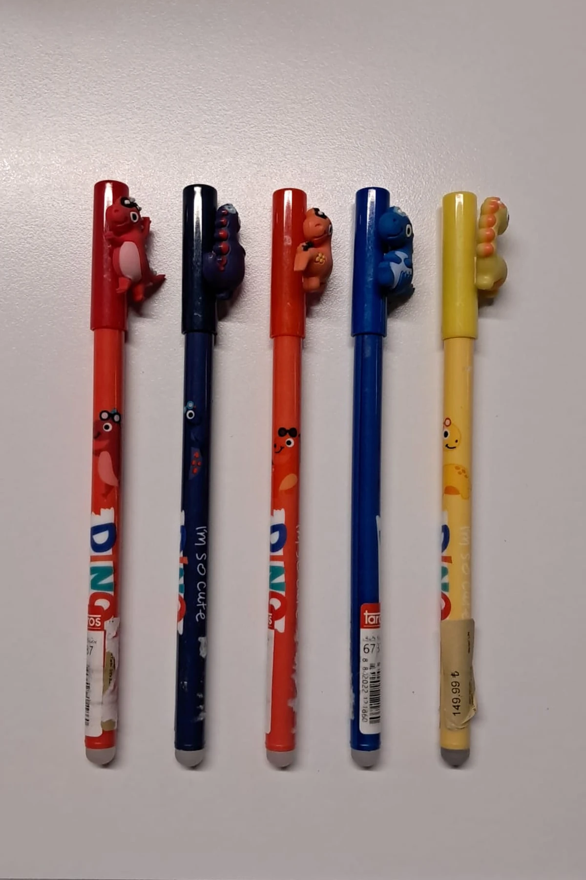 TAROS UNICK COLOR DİNAZOR SİLİNEBİLİR TÜKENMEZ KALEM