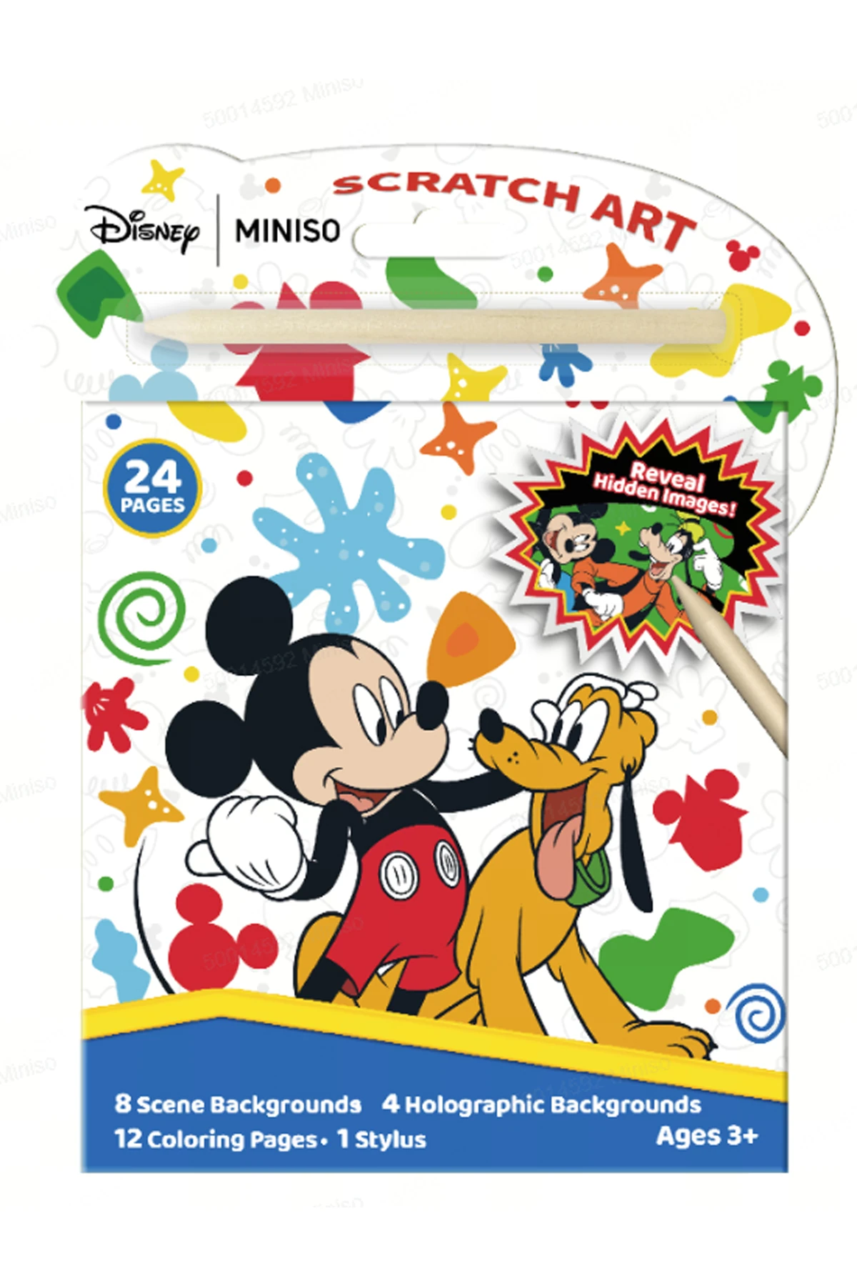 Disney Mickey Mouse Lisanslı Eğlenceli Boyama Seti