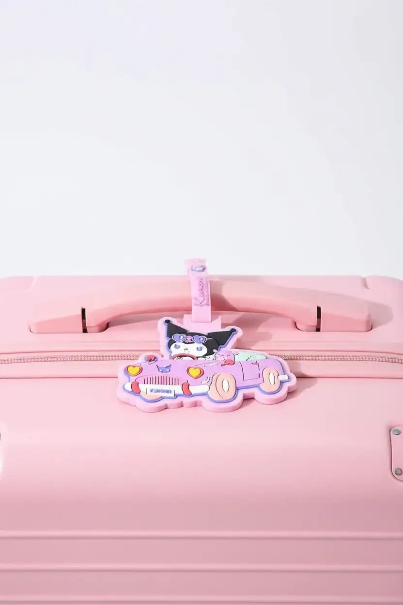 Sanrio Lisanslı Bagaj Etiketi - Kuromi